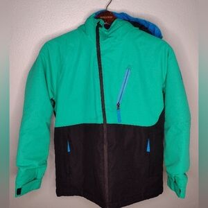 686 Boys Youth Hydra Insulated Jacket Large Snowboard Ski Snow D